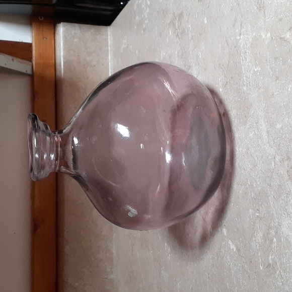 Vintage Amethyst Glass Vase/Handleless Jug - Picture 4 of 8